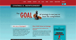 Desktop Screenshot of cynthiamontgomery.com